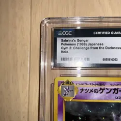 Cgc10 Pokemon Card Natsume'S Gengar Old Back Full Holo PSA10 - Image 2