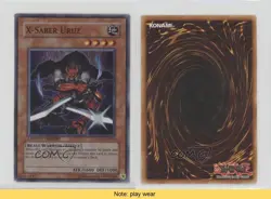 X-Saber Uruz Limited Edition YuGiOh Hidden Arsenal 1 #HA01-EN012 2009 READ 11pj - Image 3
