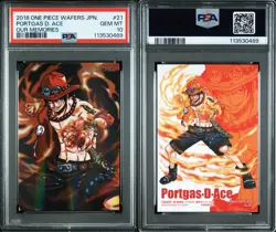 PSA10 One Piece Wafer Card Ace - Image 3
