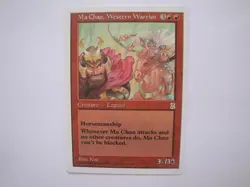 Ma Chao, Western Warrior - NM Portal Three Kingdoms MTG Magic the Gathering P3K - Image 1