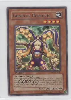 Grapple Blocker 1st Ed. YuGiOh The Duelist Genesis #TDGS-EN087 2008 0b5 - Image 1