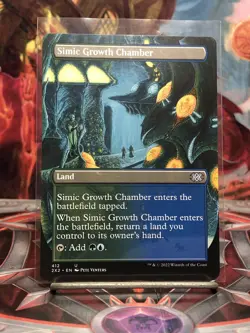 Simic Growth Chamber (Non-foil) [Borderless] Double Masters 2022 412 U MTG - Image 1
