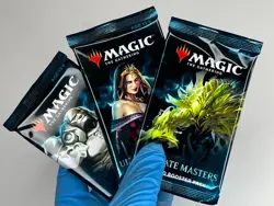 3x Ultimate Masters Brand New Sealed Booster Packs - Draft Sets MTG Magic Cards - Image 1