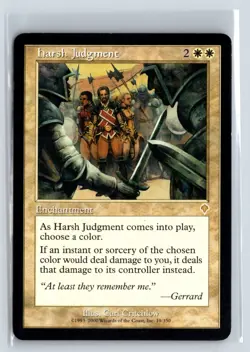 (2X) Harsh Judgment Invasion Rare - MTG Magic the Gathering Card - Image 3