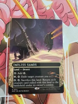 MTG Endless Sands #0015 Borderless Rare Edge of Eternities: Stellar Sights (EOS) - Image 1
