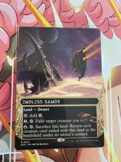 MTG Endless Sands #0015 Borderless Rare Edge of Eternities: Stellar Sights (EOS) - Image 2
