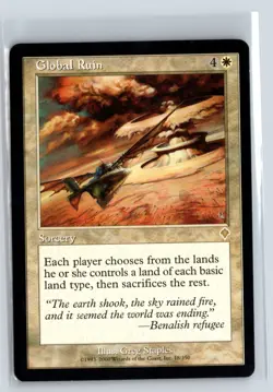 (2X) Global Ruin Invasion Rare - MTG Magic the Gathering Card - Image 3