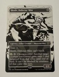 MTG Skrelv, Defector Mite - Phyrexia: All Will Be One SHOWCASE LP - Image 1