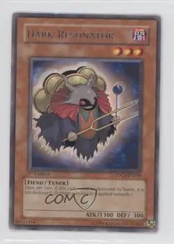 Dark Resonator 1st Ed. YuGiOh The Duelist Genesis #TDGS-EN010 2008 0j6 - Image 1