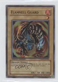 Flamvell Guard Limited Edition YuGiOh Hidden Arsenal 1 #HA01-EN009 2009 0bt4 - Image 1