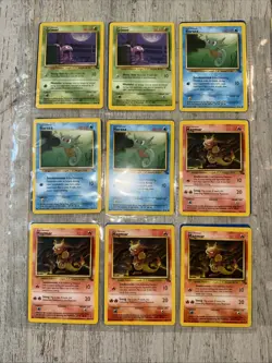 Pokemon Fossil Set Vintage Cards Lot of 29 NM - Image 1