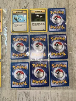 Pokemon Fossil Set Vintage Cards Lot of 29 NM - Image 4
