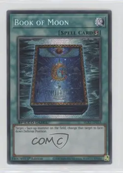 Book of Moon 1st Ed. YuGiOh Speed Duel GX: Duel Academy Box #SGX1-ENI15 - Image 1