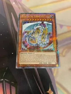 YUGIOH - RAINBOW DRAGON - TN23 - QUARTER CENTURY RARE - NM - 1ST ED - Image 1