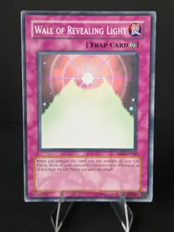 Wall Of Revealing Light - YuGiOh! Trap - Common - DR2-EN162 - Light Play - Image 1