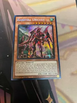 YUGIOH - KASHTIRA UNICORN - MP23 - SECRET RARE - NM - 1ST ED - Image 1