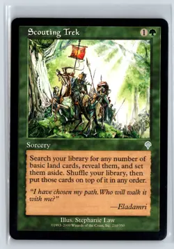 (2X) Scouting Trek Invasion Uncommon - MTG Magic the Gathering Card - Image 1