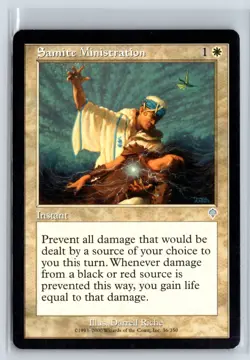 (2X) Samite Ministration Invasion Uncommon - MTG Magic the Gathering Card - Image 3