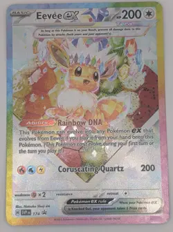 Eevee ex - #174 Black Star Promo Card - Pokemon SV: Prismatic Evolutions NM - Image 1