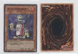 Nitro Synchron 1st Ed. YuGiOh The Duelist Genesis #TDGS-EN002 2008 0s5 - Image 3