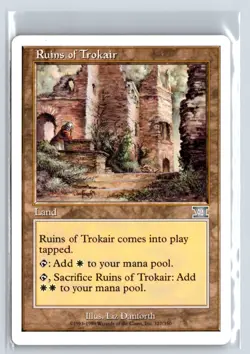 (2X) Ruins of Trokair Sixth Edition Uncommon - MTG Magic the Gathering Card - Image 1