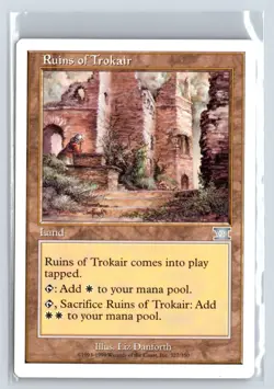 (2X) Ruins of Trokair Sixth Edition Uncommon - MTG Magic the Gathering Card - Image 3