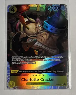 OP03-108-Charlotte Cracker (Reprint) (SR) One Piece Card PRB-01 THE BEST English - Image 1