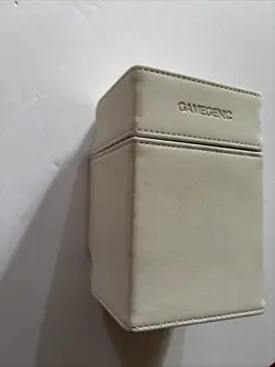 WATCHTOWER 100+ XL White Deck Box GameGenic MTG Pokemon CCG TCG Card Game Box - Image 2