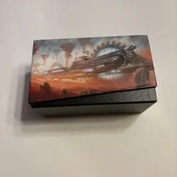 MTG Outlaws Thunder Junction EMPTY Bundle Box Magic the Gathering Card Storage - Image 3