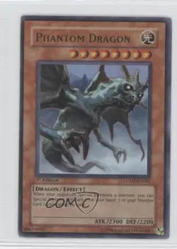 Phantom Dragon 1st Ed. YuGiOh Light of Destruction #LODT-EN041 2008 0e3 - Image 1
