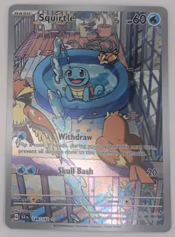 Bulbasaur 143/142 Illustration Rare Stellar Crown Card Pokemon TCG NM Condition - Image 1