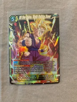 Dragon Ball Super Card - SS Son Gohan Youth Defying Terror BT26-101 SR Mint - Image 1