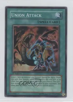 Union Attack 1st Ed. YuGiOh Light of Destruction #LODT-EN093 2008 0e3 - Image 1