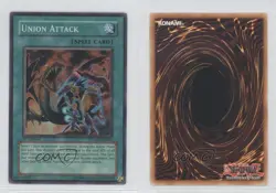 Union Attack 1st Ed. YuGiOh Light of Destruction #LODT-EN093 2008 0e3 - Image 3