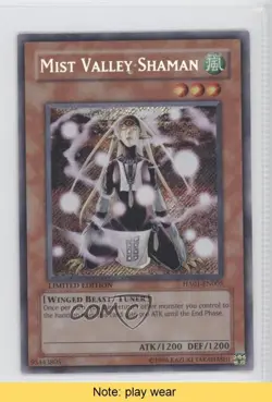 Mist Valley Shaman Limited Edition YuGiOh Hidden Arsenal 1 #HA01-EN005 READ 0b5 - Image 1