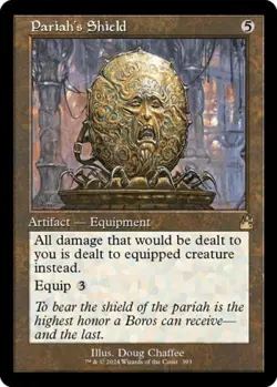 Pariah's Shield (Retro Frame) - Near Mint MTG Ravnica Remastered - Image 1