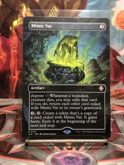 Mimic Vat (Non-foil) [Borderless] Commander: Lost Caverns of Ixalan 0115 R MTG - Image 1