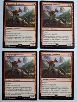 Rampaging Ferocidon x1 Ixalan MTG Magic: The Gathering LP/NM - Image 2