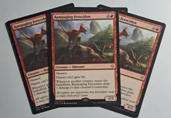 Rampaging Ferocidon x1 Ixalan MTG Magic: The Gathering LP/NM - Image 4