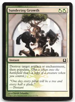 MTG Sundering Growth C Return to Ravnica 223 MP - Image 1