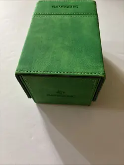 WATCHTOWER 100+ XL Green / Dark Green Deck Box GameGenic MTG Pokemon CCG Cards - Image 2