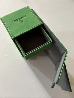 WATCHTOWER 100+ XL Green / Dark Green Deck Box GameGenic MTG Pokemon CCG Cards - Image 4