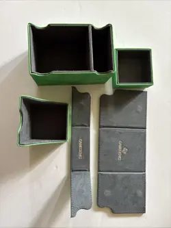 WATCHTOWER 100+ XL Green / Dark Green Deck Box GameGenic MTG Pokemon CCG Cards - Image 5