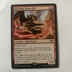 x1 Slickshot Show-Off OTJ MTG 146 RARE M/NM 1x - Image 1