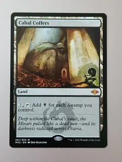 MTG Cabal Coffers Modern Horizons 2 Regular English NM 301/303 Mythic - Image 1