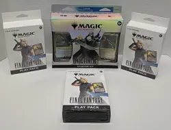 MTG Final Fantasy 3X Play Booster Packs & Starter Kit - New Magic The Gathering - Image 1