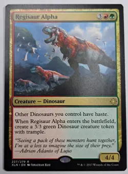 Regisaur Alpha x1 Ixalan MTG Magic the Gathering LP/NM - Image 1