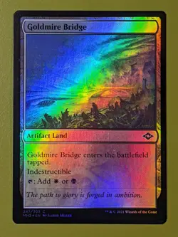 FOIL Goldmire Bridge x1 Modern Horizons 2 1x MTG Magic the Gathering - Image 1