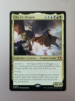 MTG The Ur-Dragon Commander Masters Regular Mythic English 0361 NM - Image 1