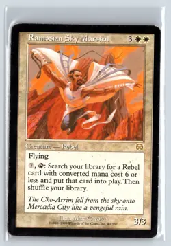 (2X) Ramosian Sky Marshal - Mercadian Masques - MTG Magic the Gathering Card - Image 1